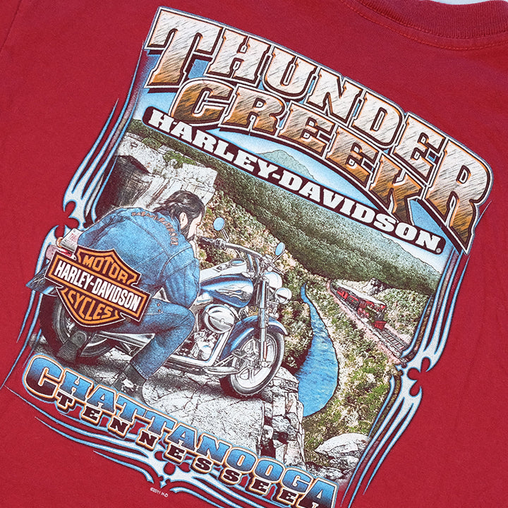 Vintage Harley Davidson Graphic T-Shirt - L