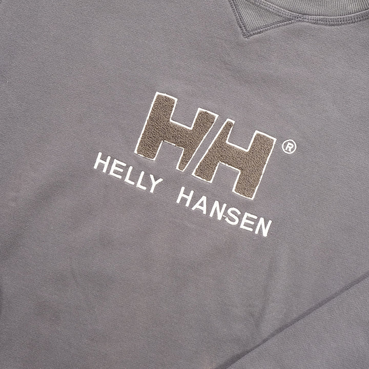 Vintage Helly Hansen Embroidered Spell Out Crewneck - M/L