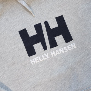 Vintage Helly Hansen Embroidered Spell Out Hoodie - L