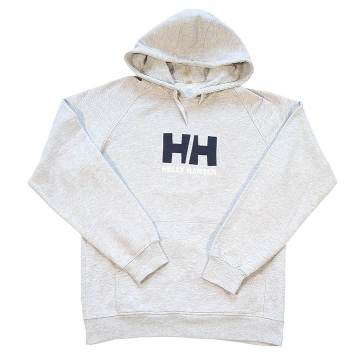 Vintage Helly Hansen Embroidered Spell Out Hoodie - L