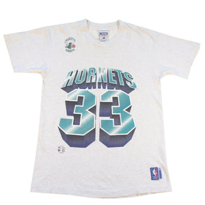 Vintage Charlotte Hornets Front & Back Graphic T-Shirt - M/L