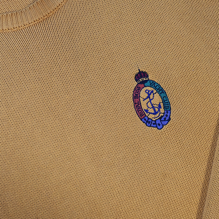 Vintage Hugo Boss Embroidered Logo Sweater - L
