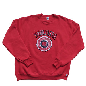 Vintage Indiana Logo Made In USA Crewneck - XL