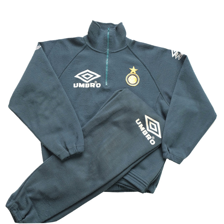 Vintage RARE 90s Inter Milan Wool Tracksuit - S – Steep Store