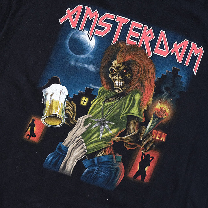 Vintage Iron Maiden Amsterdam Graphic T-Shirt - S/M