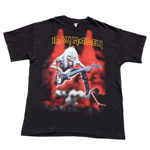 Vintage RARE 1993 Iron Maiden Fear Of The Dark Live Tour T-Shirt - XL