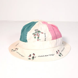 Vintage 1990 Italia World Cup Bucket Hat