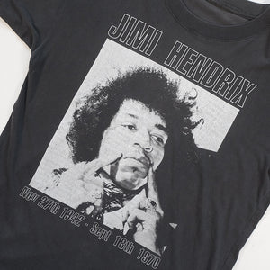 Vintage Jimi Hendrix Graphic Single Stitch T-Shirt - XL