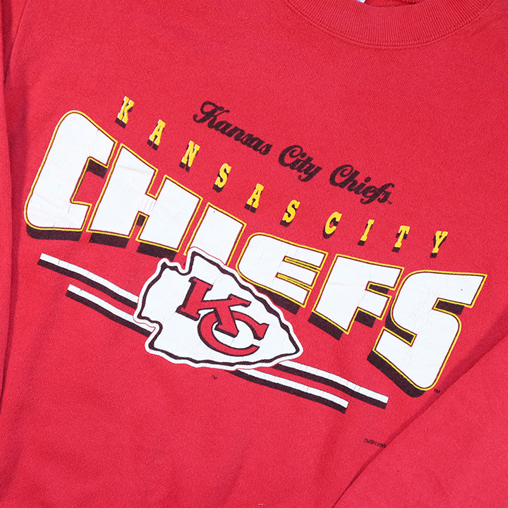 Vintage Kansas City Chiefs Spell Out Crewneck - S