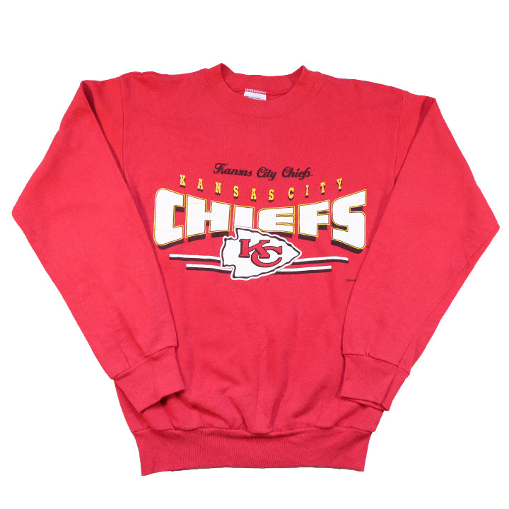 Vintage Kansas City Chiefs Spell Out Crewneck - S