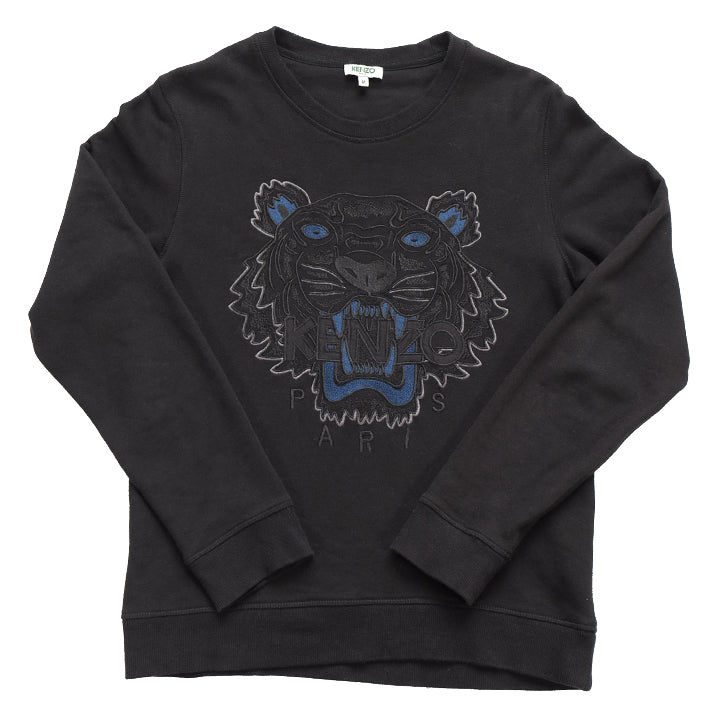 Kenzo Classic Tiger Embroidered Crewneck - M