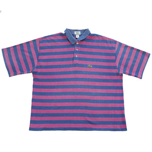 Vintage Izod Lacoste Stripe Made In USA Shirt - M