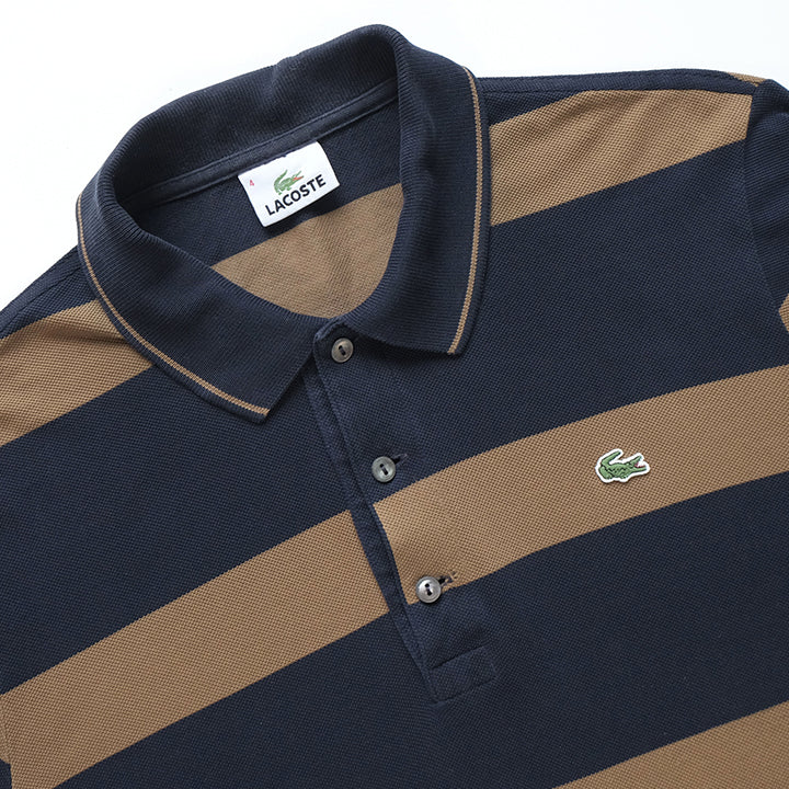 Vintage Lacoste Stripe Long Sleeve - M