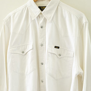 Vintage 90s Lee Long Sleeve Button Up Shirt - L