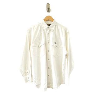 Vintage 90s Lee Long Sleeve Button Up Shirt - L