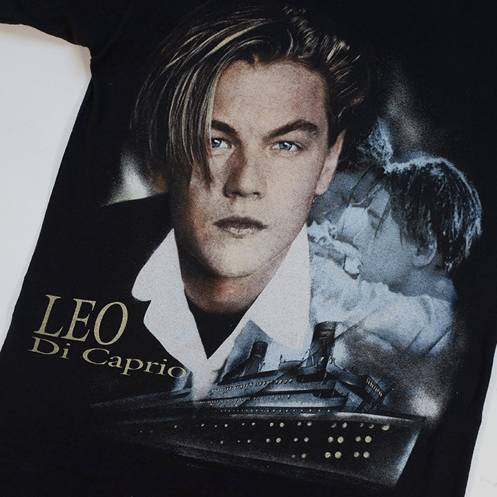 Vintage RARE Leonardo DiCaprio Rap Tee Single Stitch - M