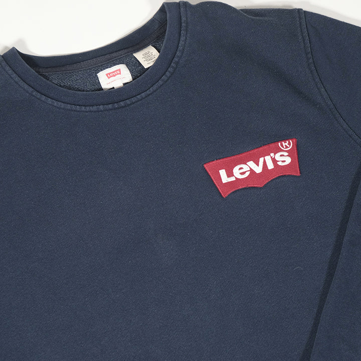 Vintage Levis Logo Crewneck - XL