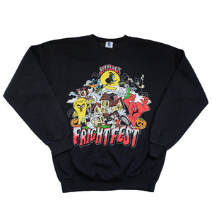 Vintage Looney Tunes Six Flags Big Graphic Crewneck - L