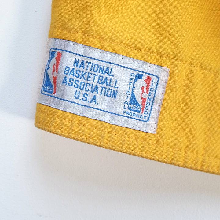 Vintage RARE Los Angeles Lakers Embroidered Heavy Weight Cotton Drill Jacket - L