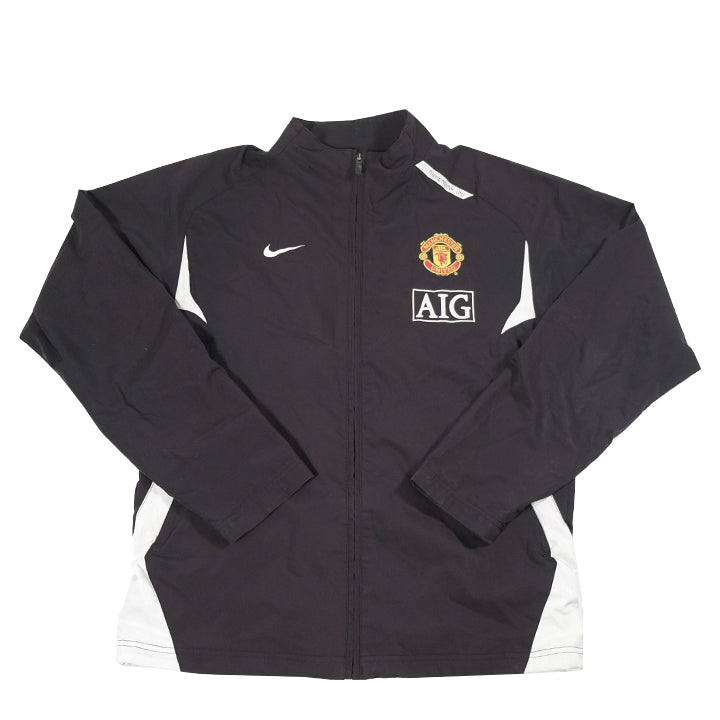 Vintage Nike Manchester United Embroidered AIG Track Jacket - M