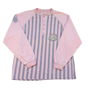 Vintage Maui & Sons Stripe Logo Top - L