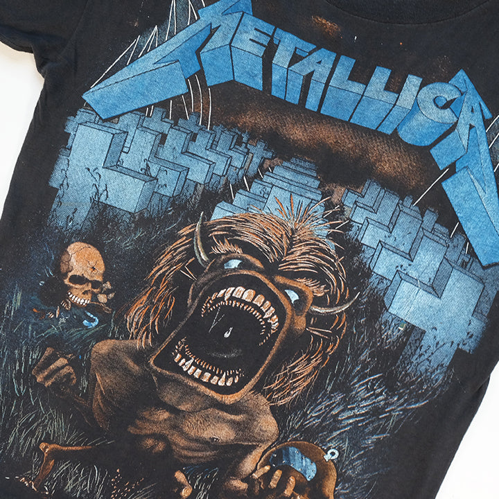 Vintage RARE Metallica All Over Print Single Stitch T-Shirt - M