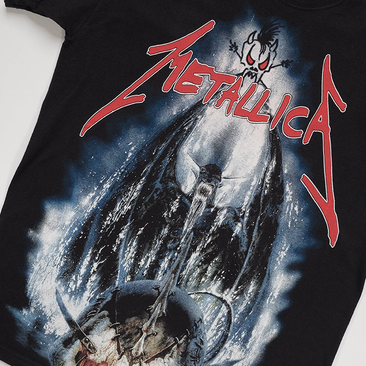 Vintage Metallica Front & Back Graphic T-Shirt - L