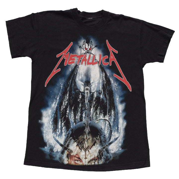 Vintage Metallica Front & Back Graphic T-Shirt - L