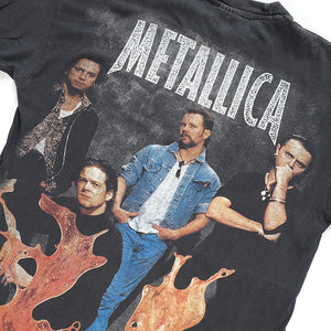 Vintage RARE Metallica Rap Style Front & Back Graphic Single Stitch T-Shirt - L