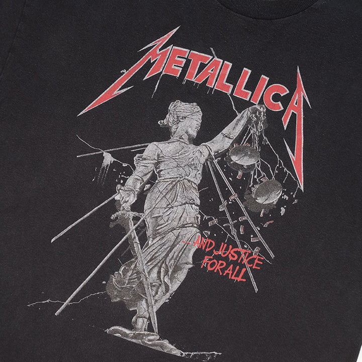 Vintage Metallica And Justice For All Single Stitch T Shirt L