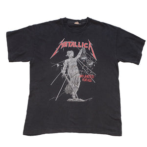 Vintage Metallica And Justice For All Single Stitch T-Shirt - L