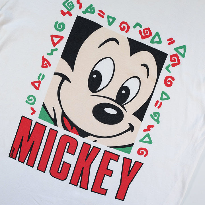 Vintage Mickey Mouse Graphic T-Shirt - L