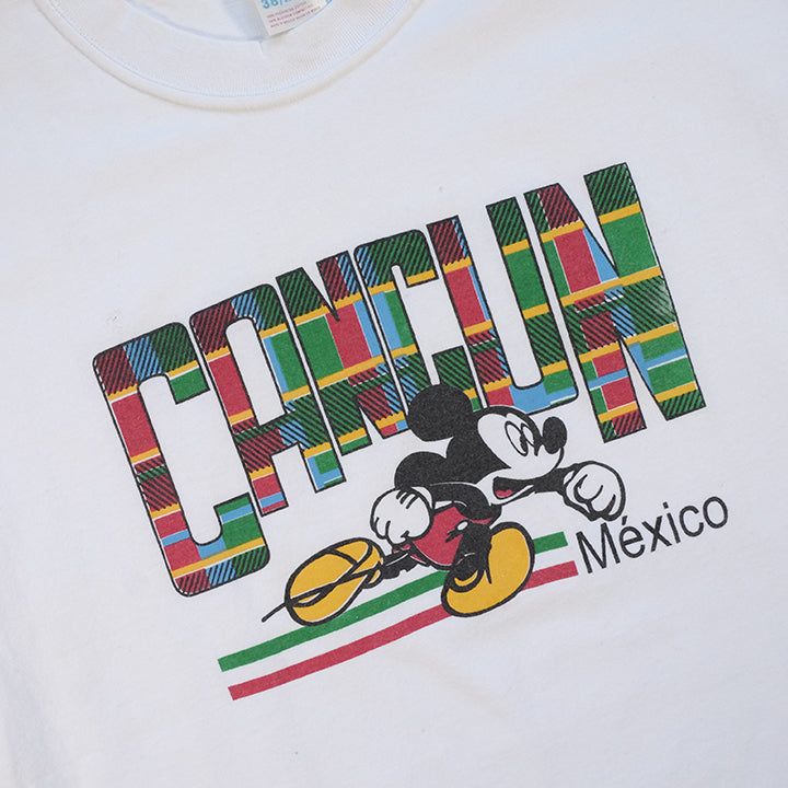 Vintage Mickey Mouse Cancun T-Shirt - M