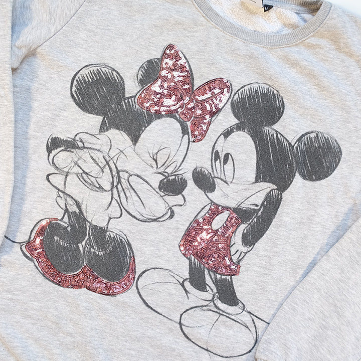 Vintage Mickey Mouse Graphic Crewneck - L