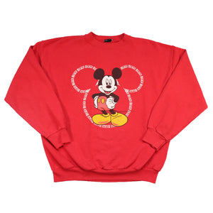 Vintage Mickey Mouse Big Graphic Crewneck - M