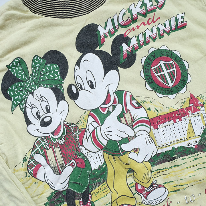 Vintage 80s Mickey Mouse Big Graphic Crewneck - S