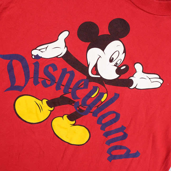 Vintage Mickey Mouse Disneyland Graphic MADE IN USA T-Shirt - M