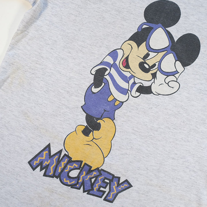 Vintage Mickey Mouse Graphic Made In USA T-Shirt - L