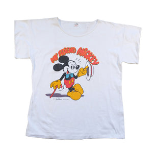 Vintage Mickey Mouse WOMENS T-Shirt - L