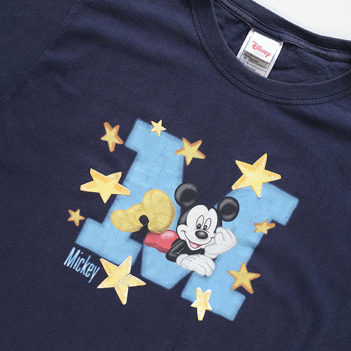 Vintage Mickey Mouse Graphic T-Shirt - S