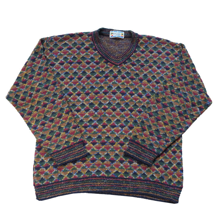 Vintage Missoni Knit Sweater Made In Italy - XL