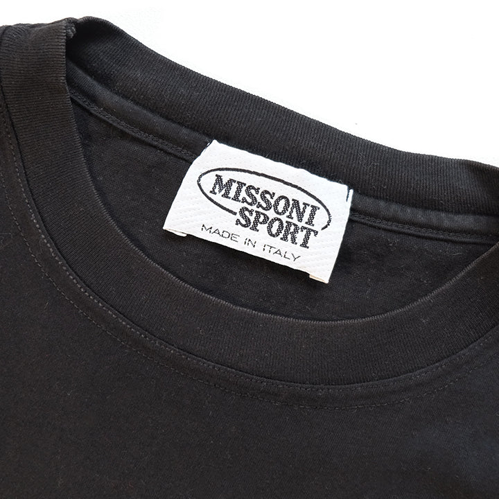 Vintage Missoni Sport Spell Out T-Shirt Made In Italy - S