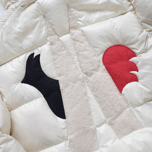 Vintage Moncler BIG Patch Logo Puffer Down Jacket - XL