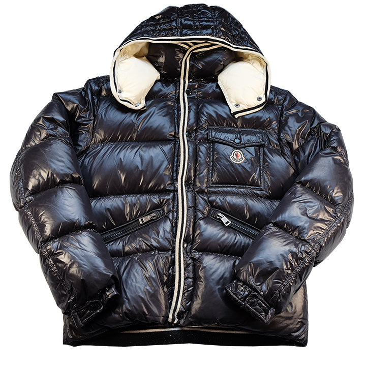 Moncler Classic Pocket Patch Puffer Down Jacket - L
