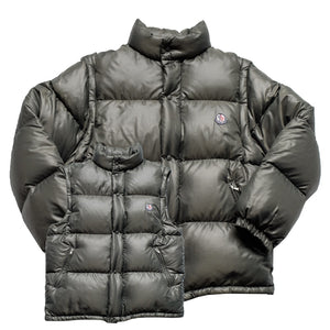 Vintage Moncler Classic Down Zip Off Sleeves Jacket - S