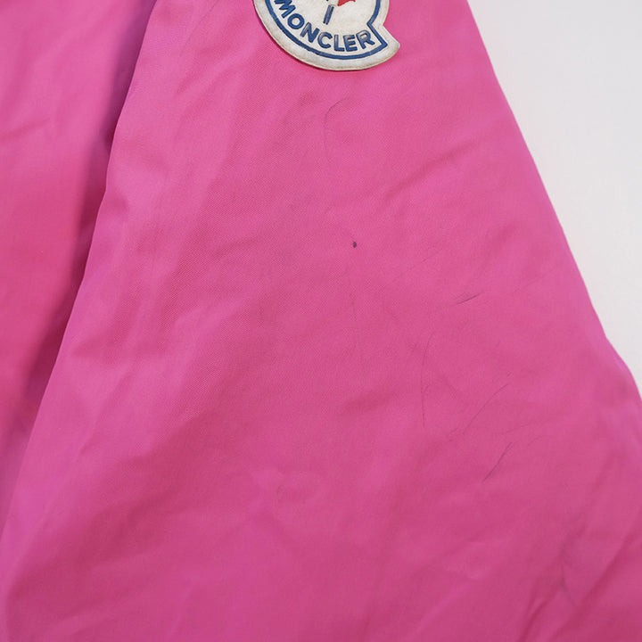 Vintage 80s Moncler Grenoble Logo Puffer Down Coat Jacket - XL