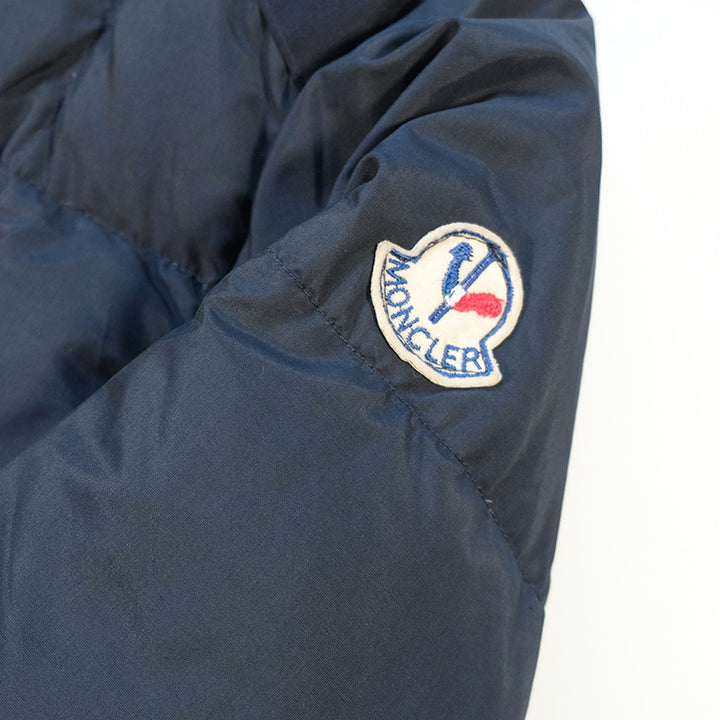 Vintage 80s Moncler Grenoble Logo Puffer Down Coat Jacket - L