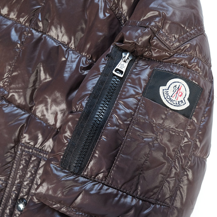 Vintage Moncler Classic Patch Puffer Down Jacket - L