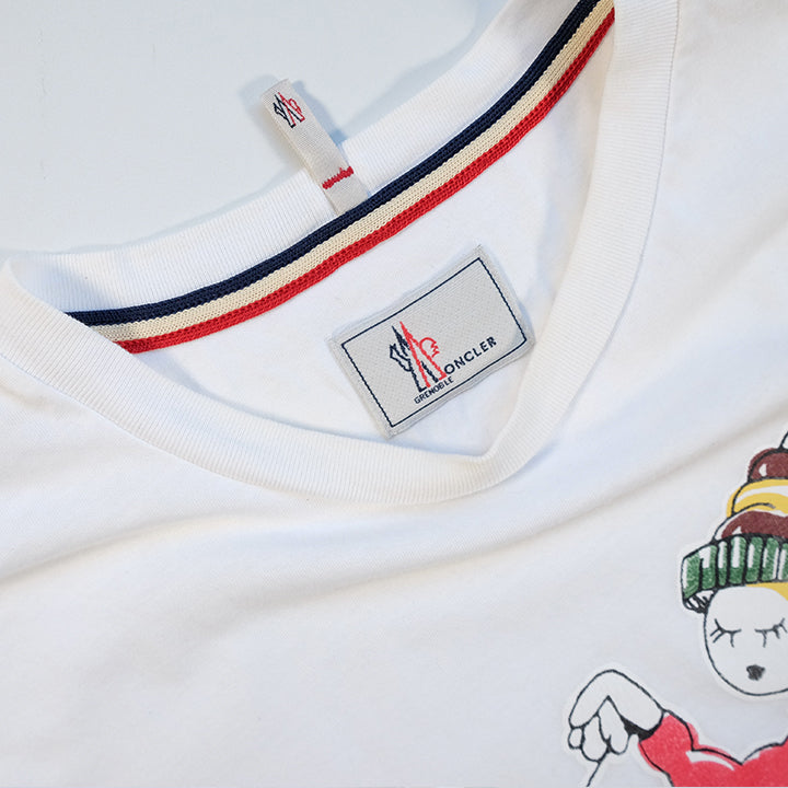 Vintage Moncler Ski Graphic T-Shirt - S