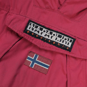 Vintage Napapijri Geographic Spell Out Skidoo Quilted Jacket *FLAWS* - M/L